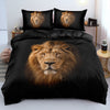 Lion Head Duvet Cover