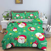 Christmas Santa Head Duvet Cover