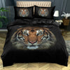 Tiger Head Duvet Cover