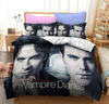 The Vampire Diaries Damon And Stefan Duvet Cover