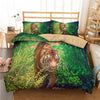 Tiger In The Wild Duvet Cover