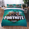 Fortnite Turquoise Duvet Cover