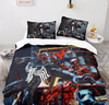 Venom Fight Spider Man Duvet Cover