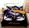 Purple Venom Duvet Cover