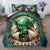 Star Wars Master Yoda Green Duvet Cover