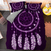 Dream Catcher Purple And Pink Duvet Cover