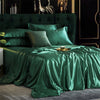 100% Sateen Duvet Cover Pine Green