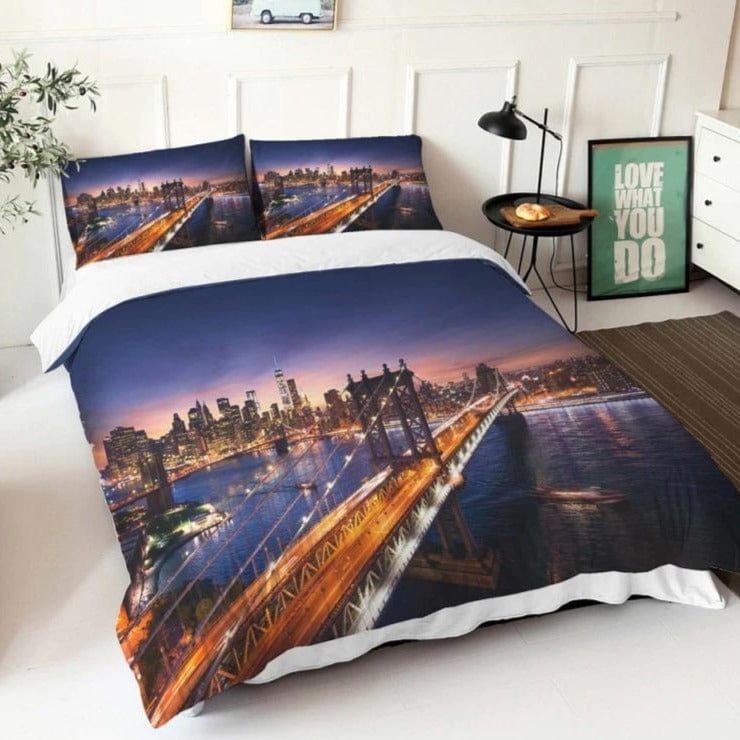 New York Duvet Cover 140x200