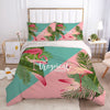 Tropical Flamingo Duvet Cover 140x200