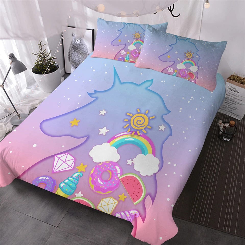 Unicorn Double Duvet Cover