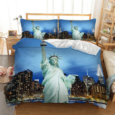 New York Double Duvet Cover