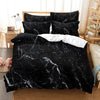 Black Marble Duvet Cover 200x200