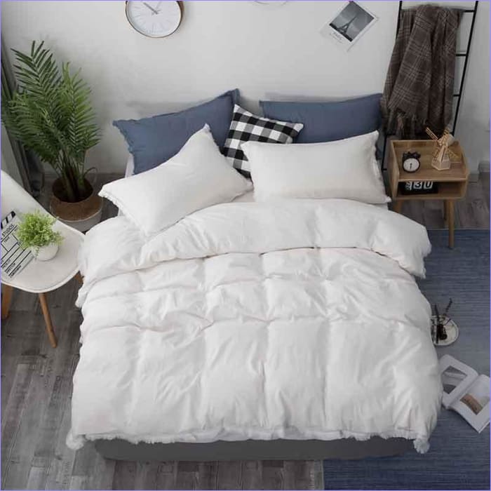 Duvet cover 200x200 white