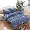 Duvet Cover 220x240 Blue Flamingo