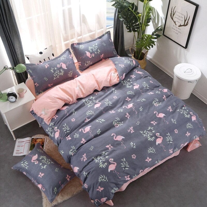 Duvet Cover 220x240 Gray Pink