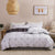 Duvet Cover 220x240 Scandinavian Squares