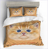 Duvet Cover 220x240 Kitten Pattern