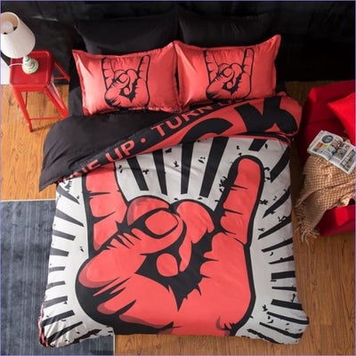 Rock Fest Teen Duvet Cover