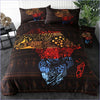 Africa Continent Duvet Cover