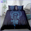 Dream Catcher Duvet Cover Blue Black