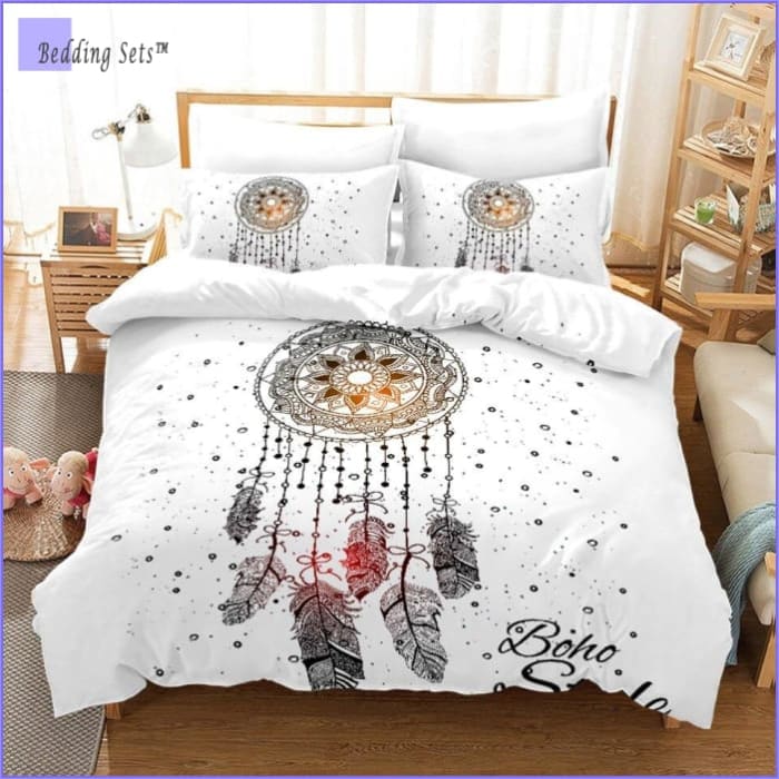 Boho Style Dream Catcher Duvet Cover