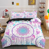 Pink Dream Catcher Duvet Cover