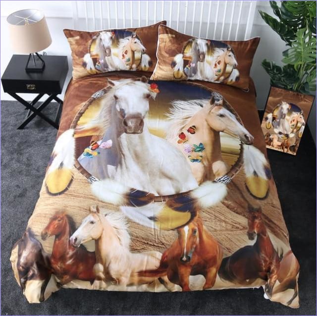 Horse Dreamcatcher Duvet Cover