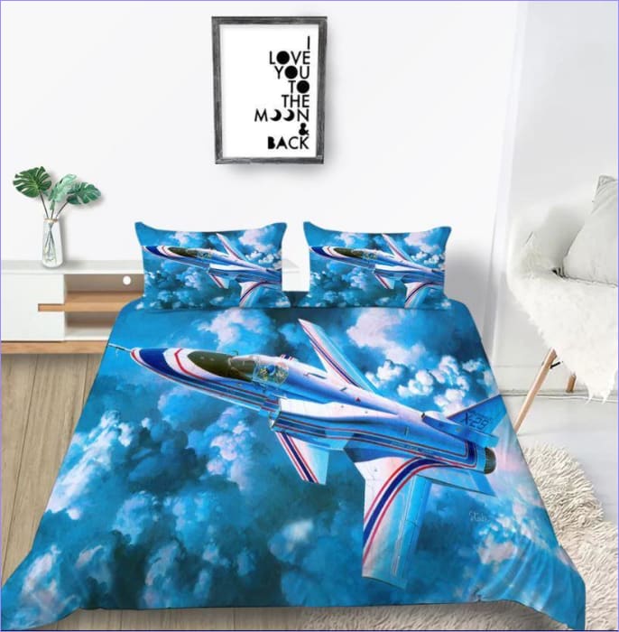 Airplane Duvet Cover Patrouille de France