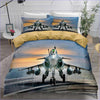 Aircraft Rafale Duvet Cover