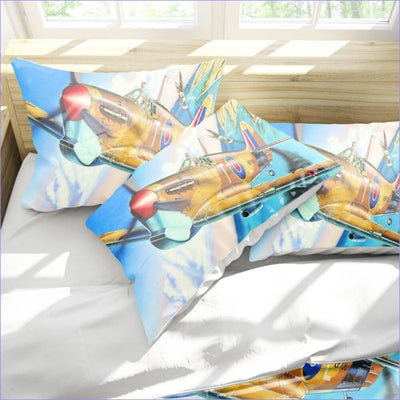 SpitFire Airplane Duvet Cover