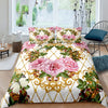 Pink Baroque Duvet Cover