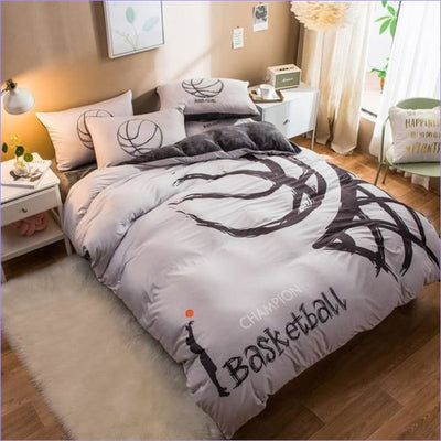 Basketball Champion Duvet Cover