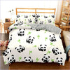 Beige Panda Bamboo Duvet Cover