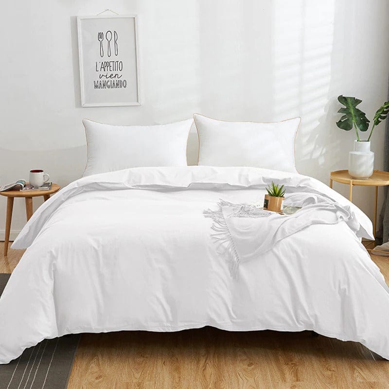 White Duvet Cover 160x200