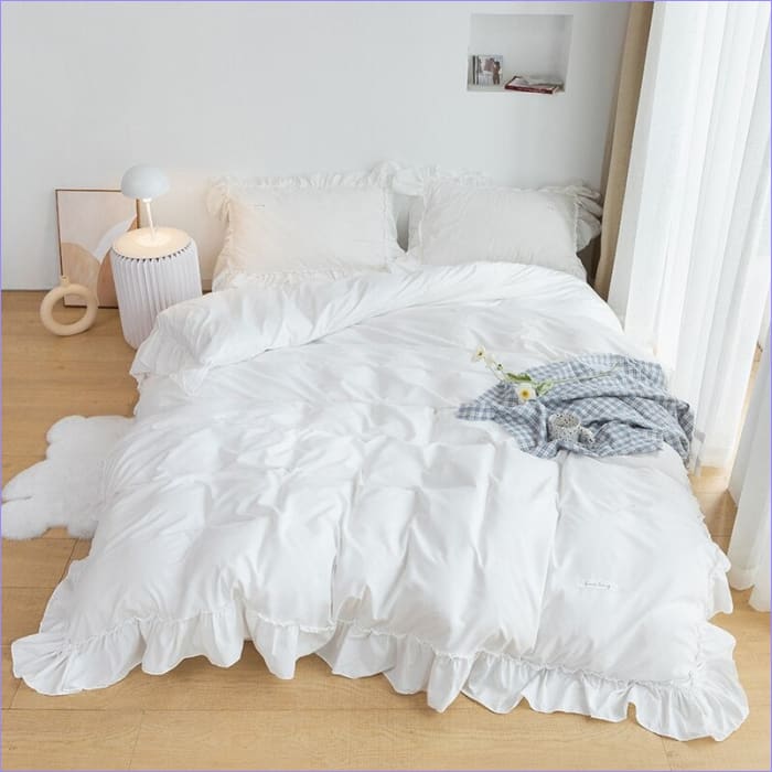 Classic White Duvet Cover