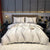 White and Black Duvet Cover