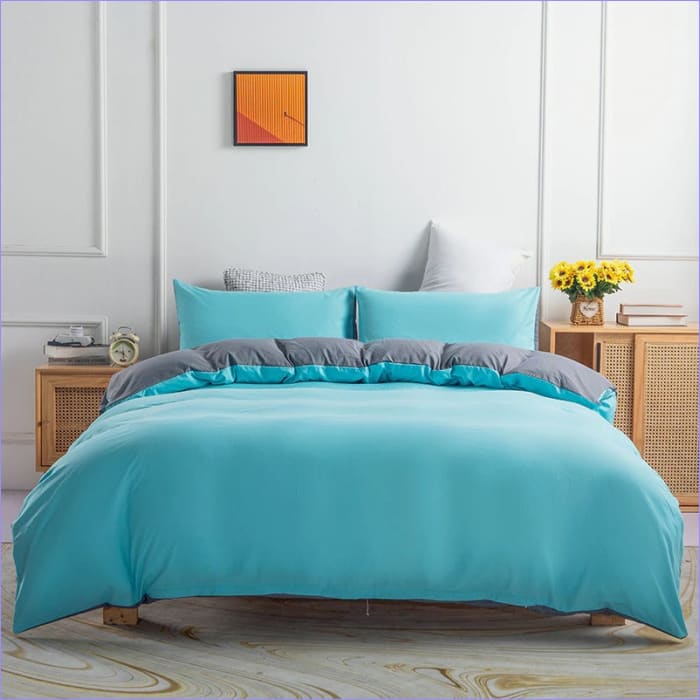 Celadon Blue Duvet Cover