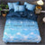 Good Night Blue Duvet Cover