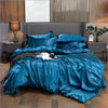 Shiny Blue Duvet Cover