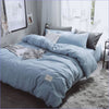 Sky Blue Duvet Cover