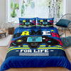 Gamer For Life Blue Duvet Cover