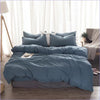 Plain Blue Duvet Cover