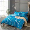 Blue and White Duvet Cover