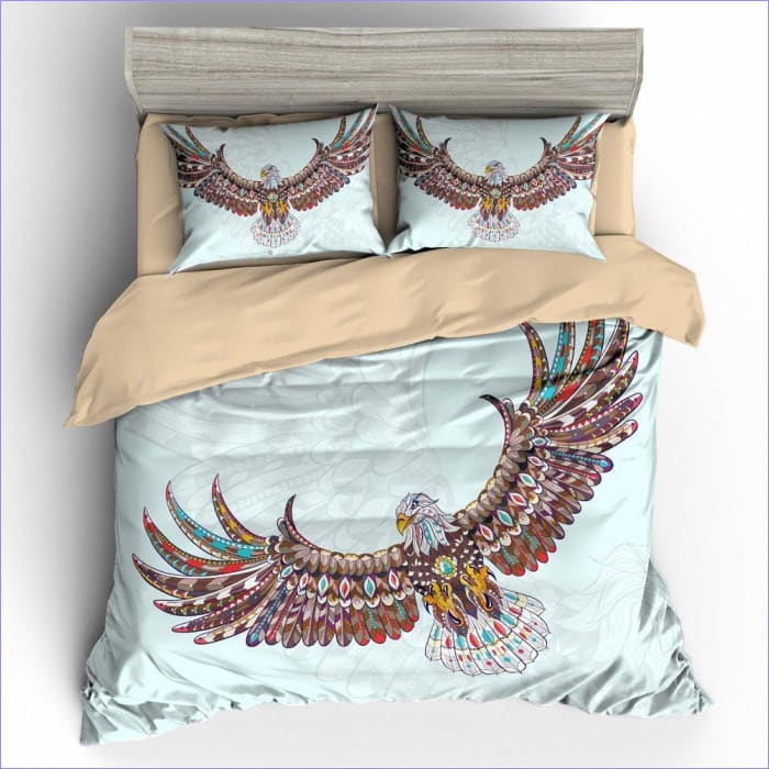 Bohemian Eagle Duvet Cover