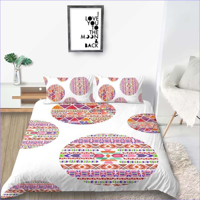 Bohemian Bubbles Duvet Cover