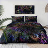 Multicolored Cosmic Bohemian Duvet Cover