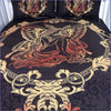 Golden Fairy Bohemian Duvet Cover