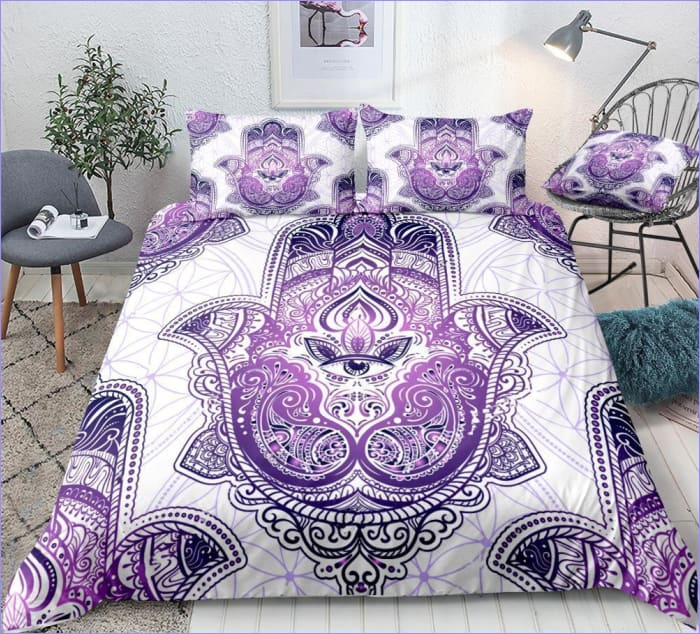 Khamsa Bohemian Duvet Cover