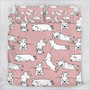 Yoga Bulldog Duvet Cover