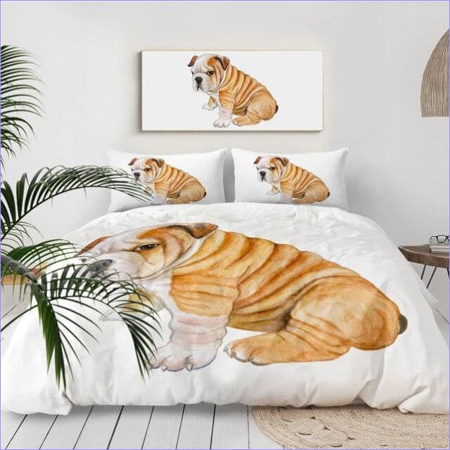 English Bulldog Duvet Cover